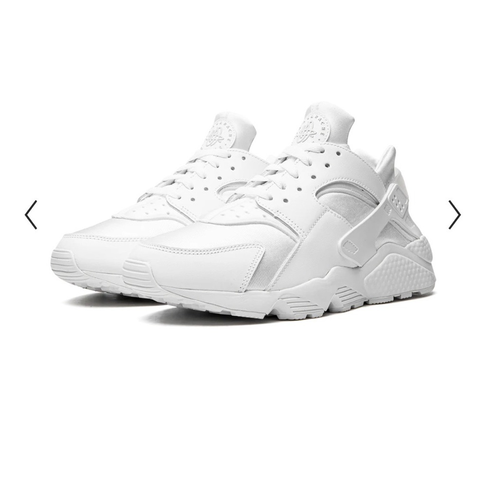 Nike Air Huarache in White and Platinum
